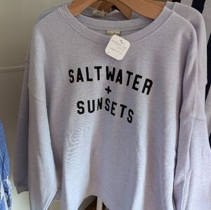 Women's Light Gray Crew Neck
